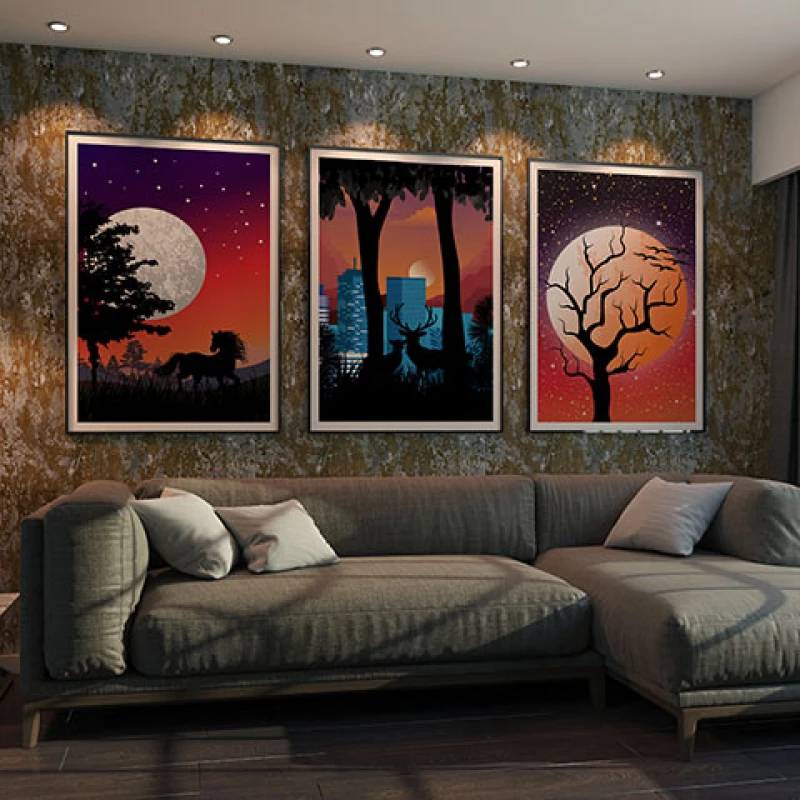 Vibratiile Noptii - Set 3 Tablouri