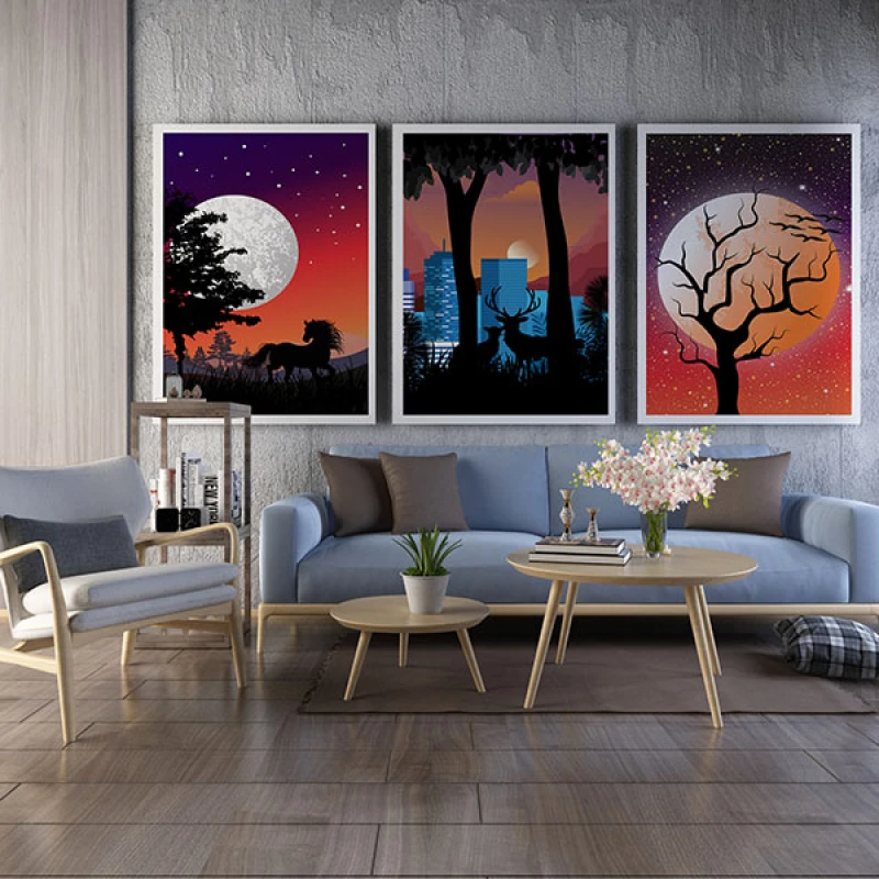 Vibratiile Noptii - Set 3 Tablouri