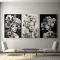 Femei si Flori - Set 3 Tablouri
