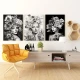 Femei si Flori - Set 3 Tablouri Femei si Flori - Set 3 Tablouri