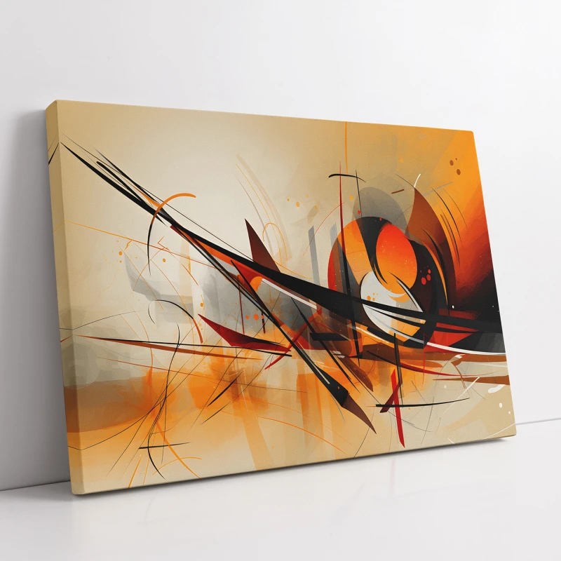 Fascinatia culorii #01 - Tablou abstract