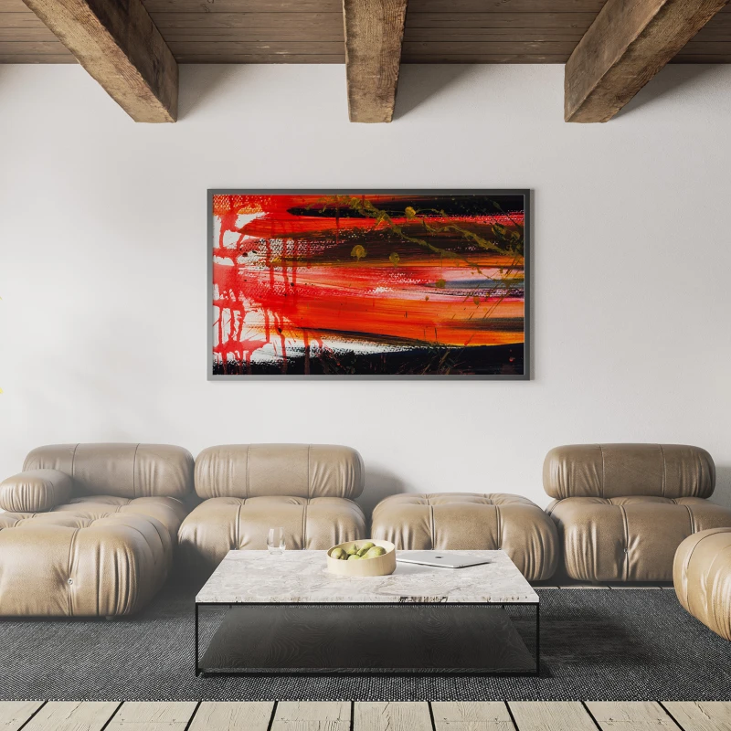 Fascinatia culorii #02 - Tablou abstract