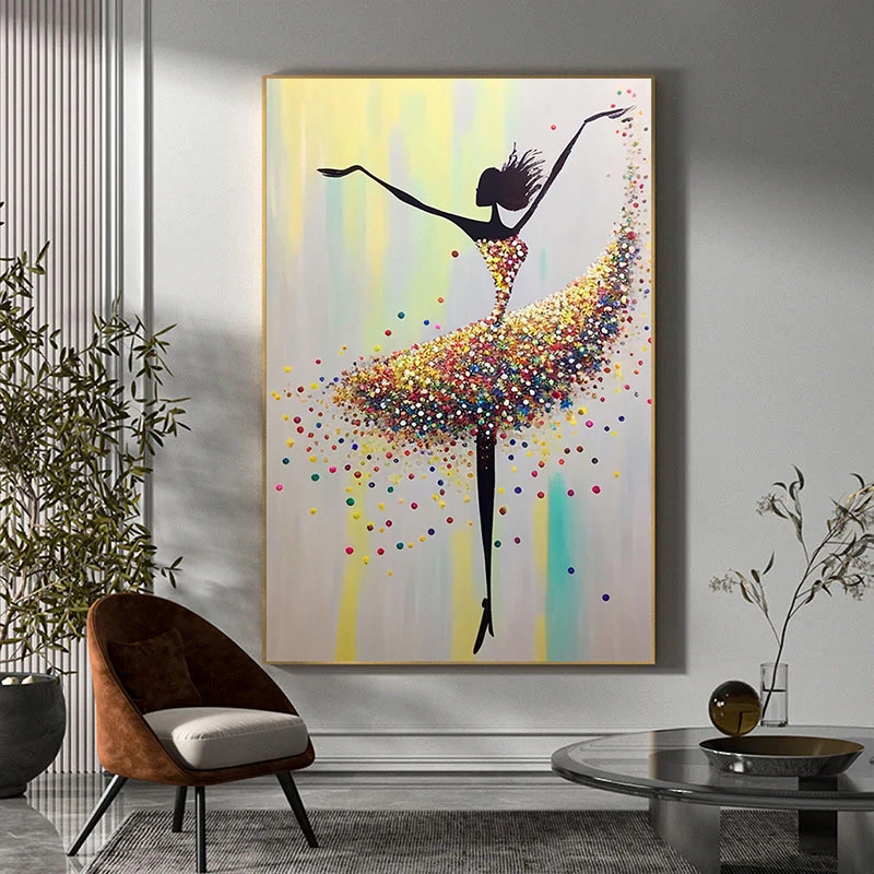 Zana Primaverii in Valul Diminetii - Tablou Abstract