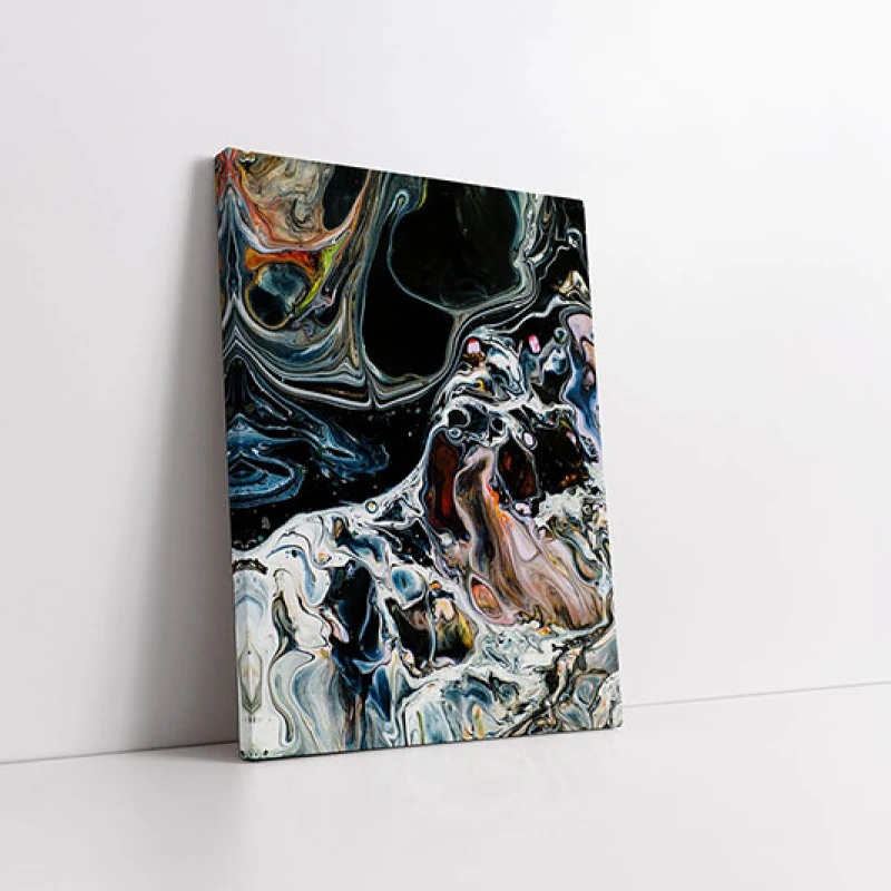 Abstractie in Alb si Negru - Tablou Abstract