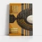 Tablou Abstract Textură Urbană – Canvas Premium Vertical Geometric pentru Decor Modern