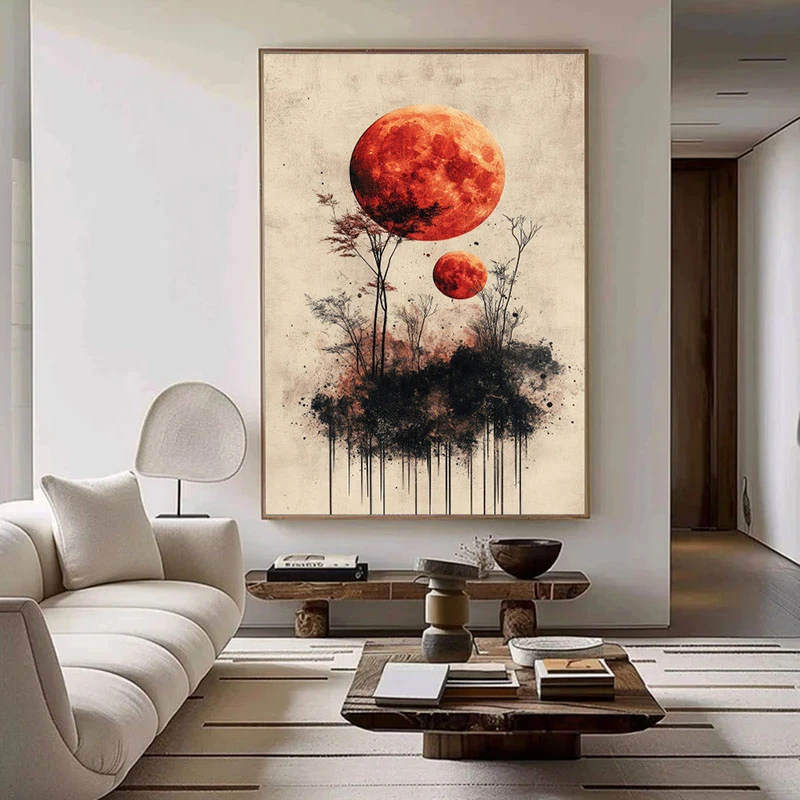 Apus de Așteptare - Tablou Abstract