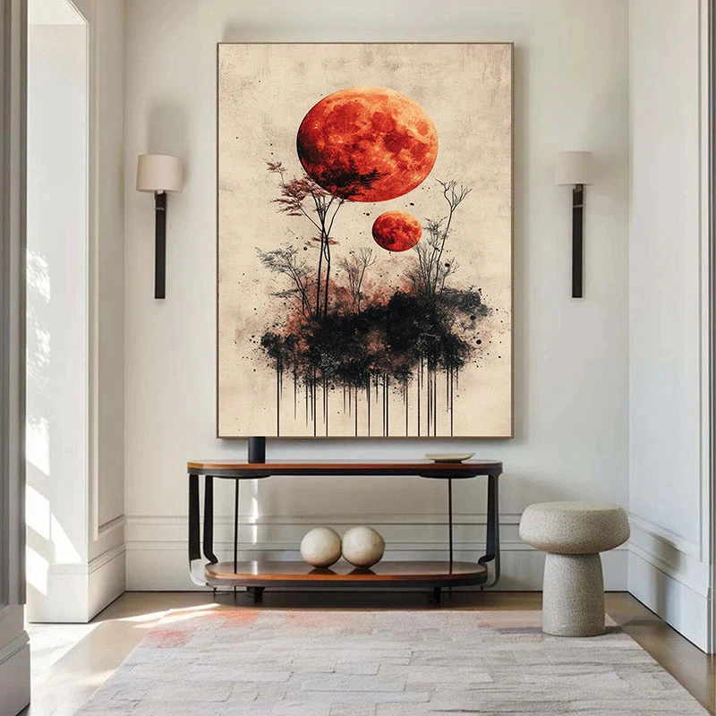 Apus de Așteptare - Tablou Abstract