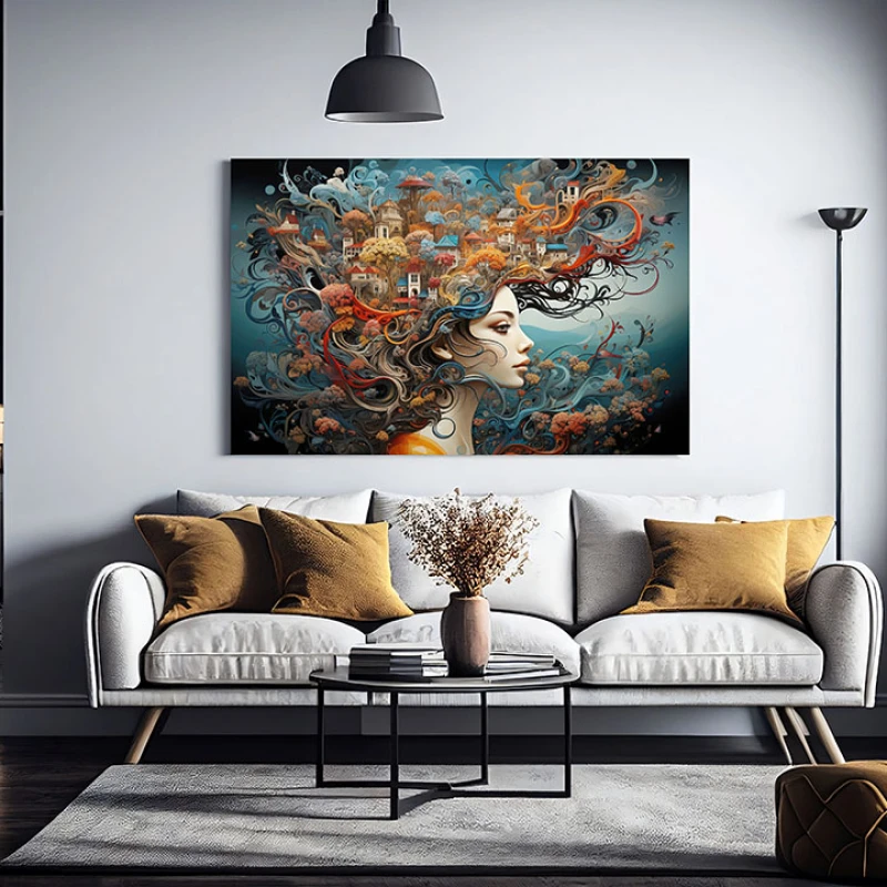 Amprenta Emotiilor - Tablou Abstract