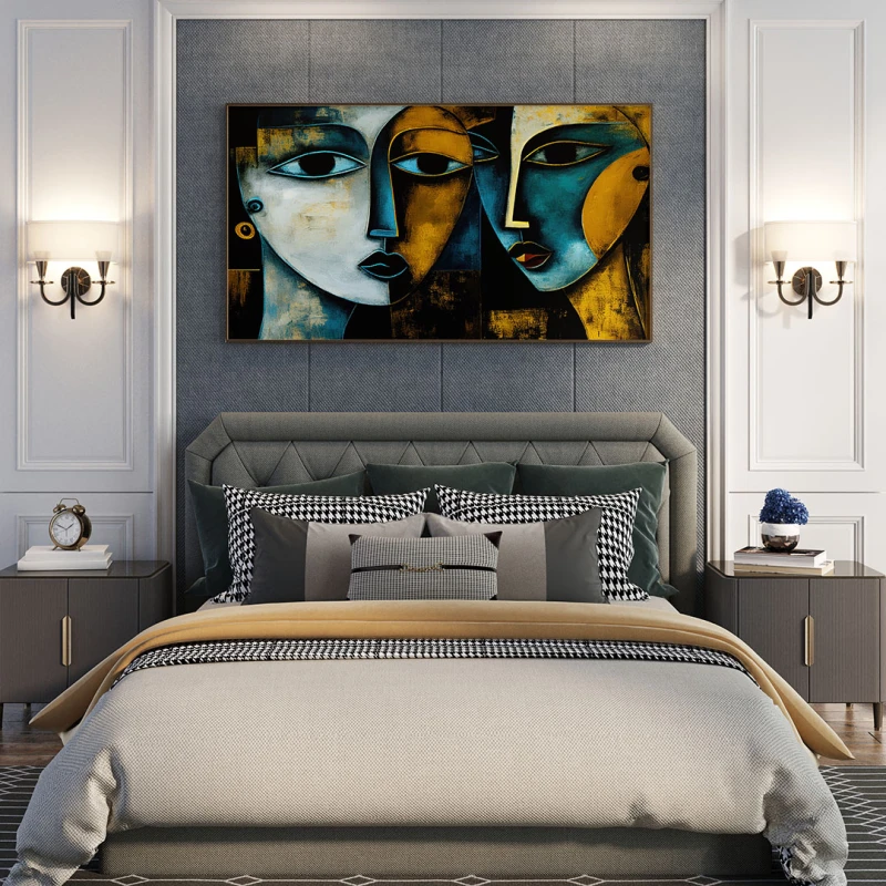 Universuri Paralele - Tablou Abstract