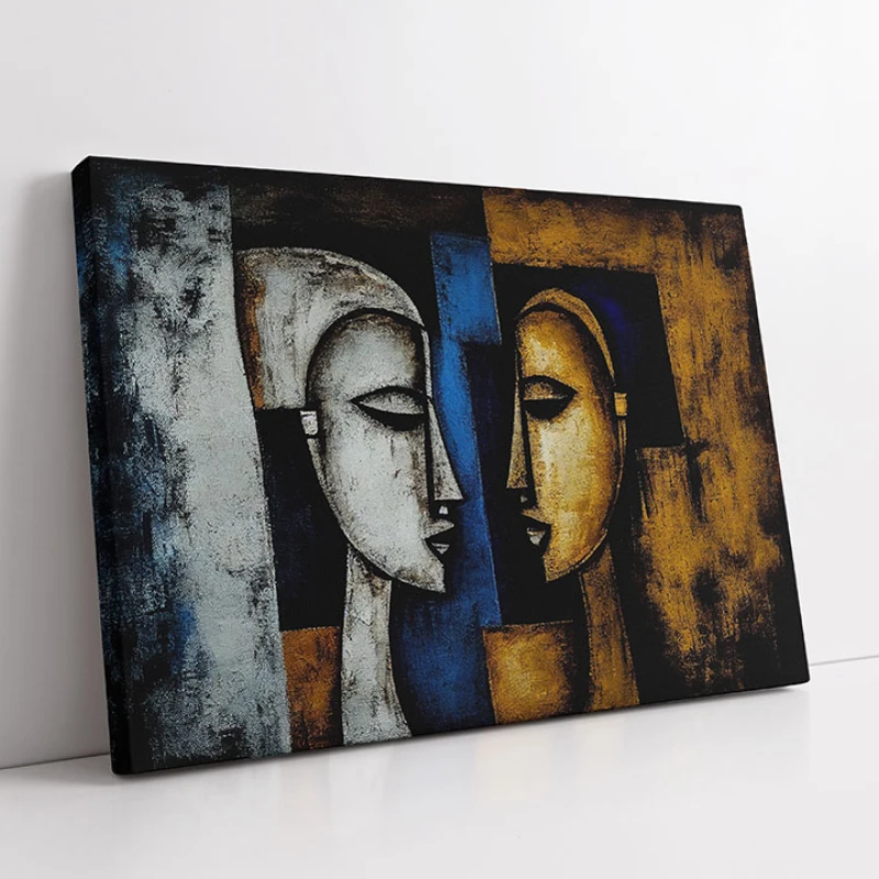 Soarele si Luna - Tablou Abstract