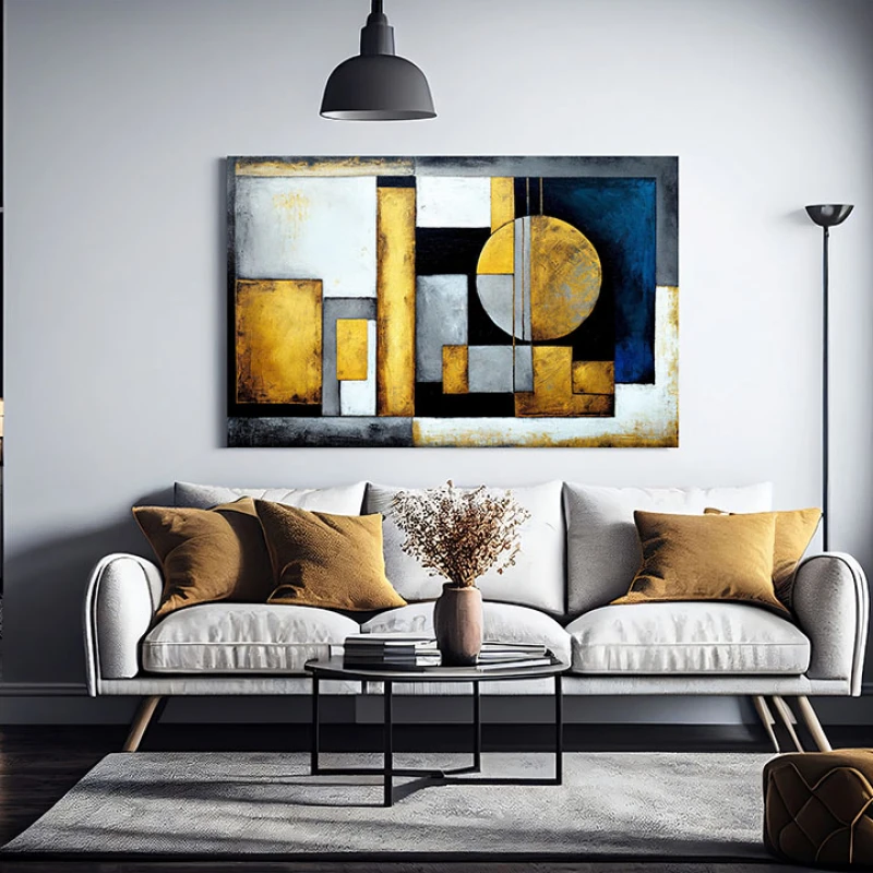 Culori si Forme - Tablou Abstract