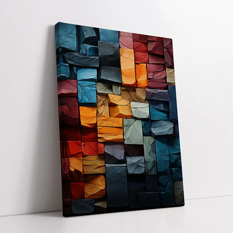 Joc de Culoare - Tablou Abstract