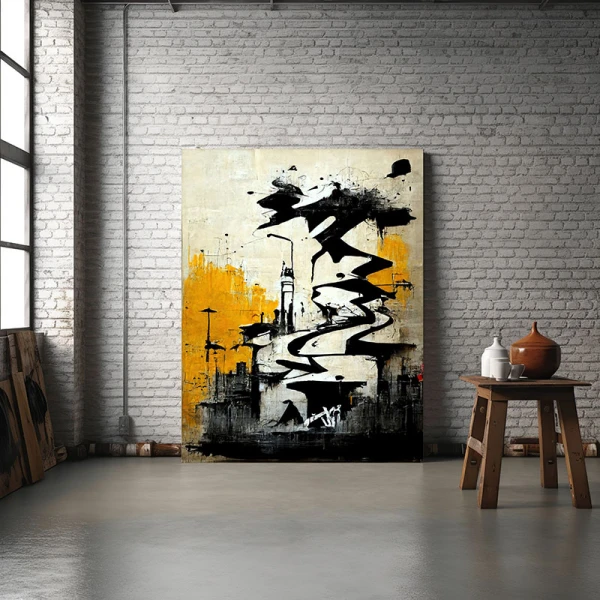 Praf de Timp - Tablou Abstract