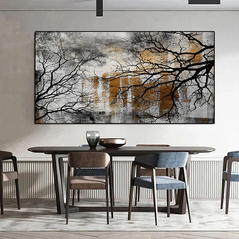 Umbra unui Copac - Tablou Abstract Umbra unui Copac - Tablou Abstract