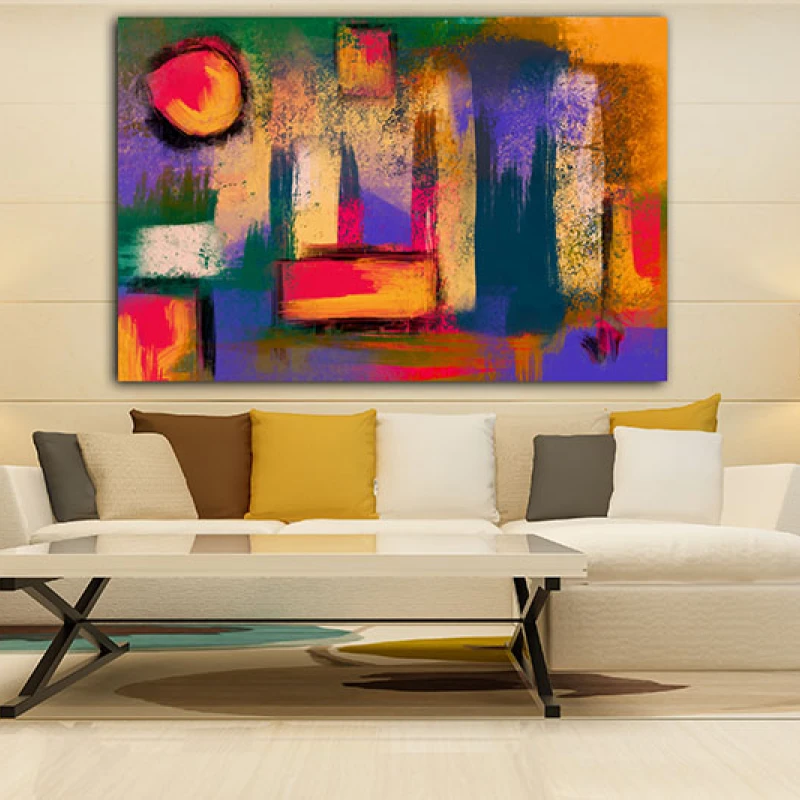 Liniștea Serii - Tablou Abstract