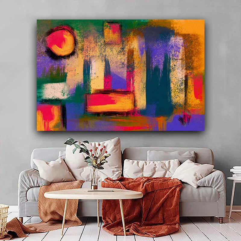 Liniștea Serii - Tablou Abstract