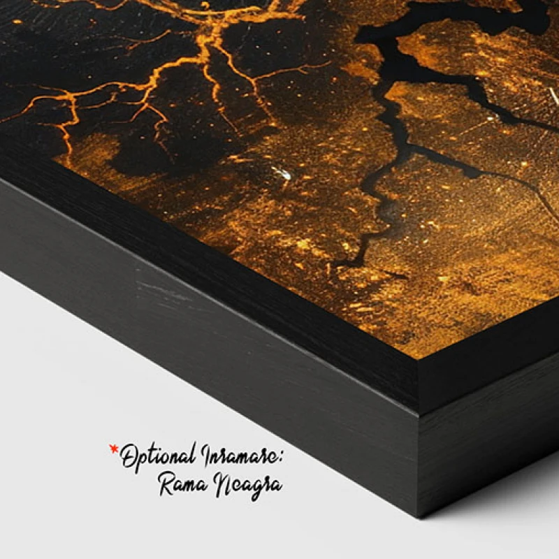 Adâncuri de Furtună - Tablou Abstract