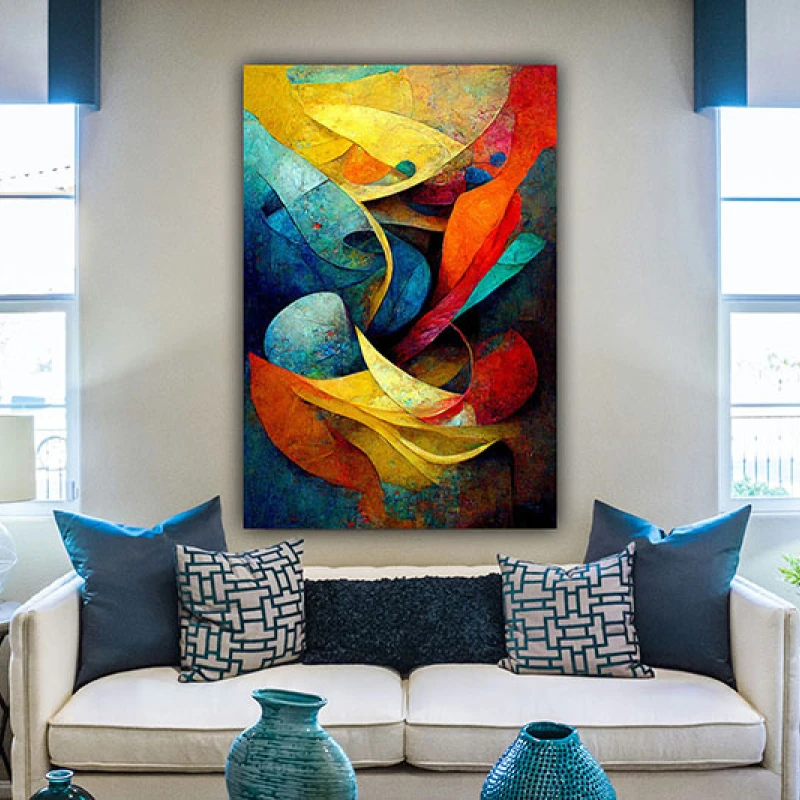 Culori Infinite - Tablou Abstract Culori Infinite - Tablou Abstract