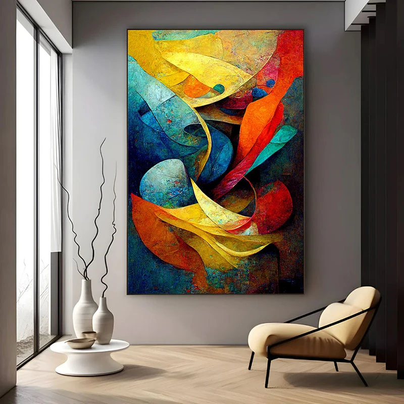 Culori Infinite - Tablou Abstract Culori Infinite - Tablou Abstract