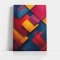 Tablou Abstract Texturi de Culoare – Canvas Premium Vertical pentru Decor Modern