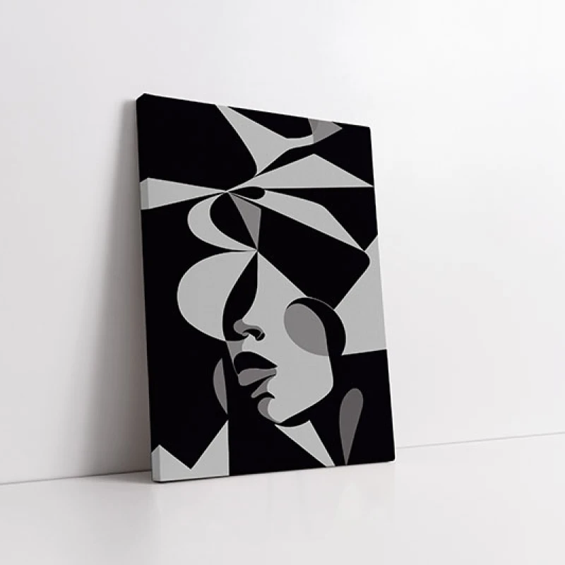 Muză Tăcută - Tablou Abstract