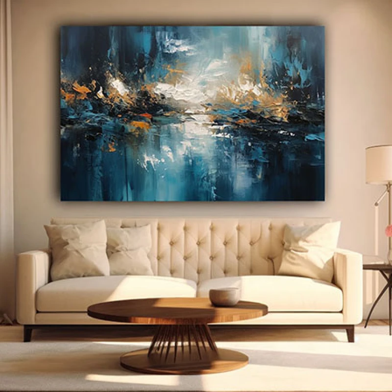 Freamătul Mării - Tablou Abstract Freamătul Mării - Tablou Abstract