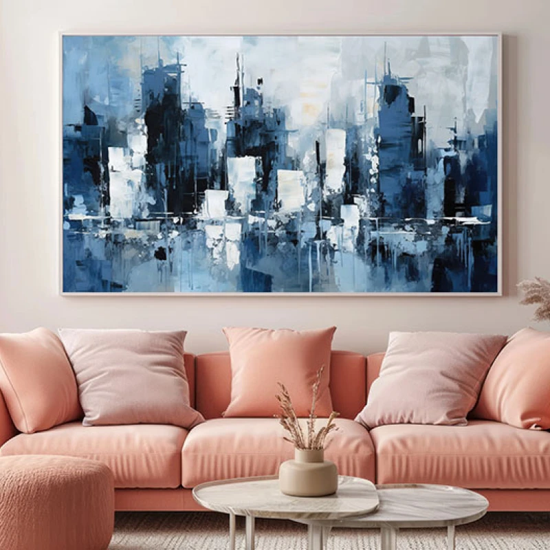 Arhitectura Nopții - Tablou Abstract