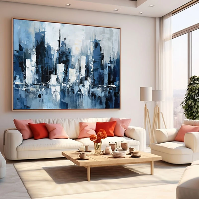 Arhitectura Nopții - Tablou Abstract