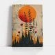 Tablou Abstract Amprenta Amintirii – O Metaforă Cromatică și Eleganta pentru Living Modern Tablou Abstract Amprenta Amintirii – O Metaforă Cromatică și Eleganta pentru Living Modern