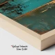 Tablou canvas abstract zen – Ape Liniștite, decor relaxant pentru living modern