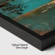 Tablou canvas abstract zen – Ape Liniștite, decor relaxant pentru living modern