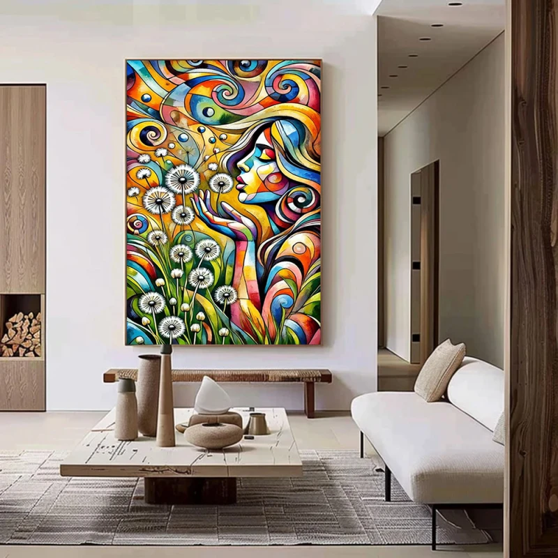 Adieri de Primăvară - Tablou Abstract