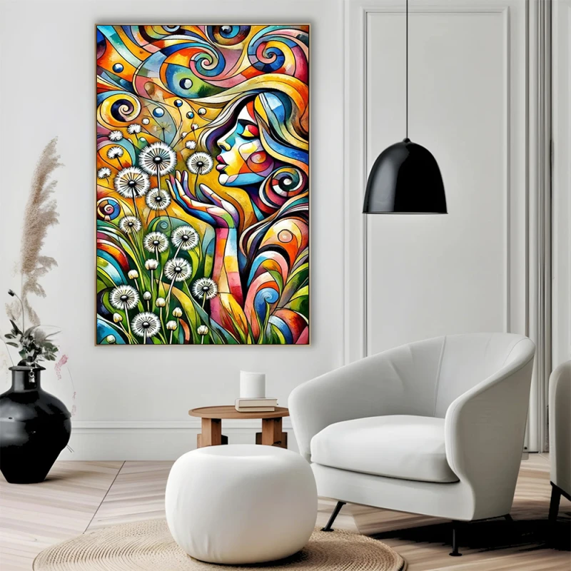 Adieri de Primăvară - Tablou Abstract