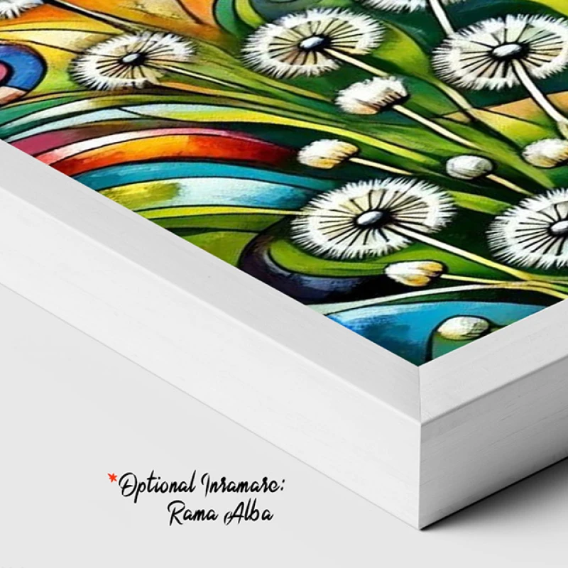 Tablou Abstract Adieri de Primăvară – O Explozie de Culoare și Eleganță Feminină pentru Living sau Dormitor