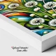 Tablou Abstract Adieri de Primăvară – O Explozie de Culoare și Eleganță Feminină pentru Living sau Dormitor