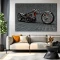 Motocicleta custom chopper - Tablou auto moto