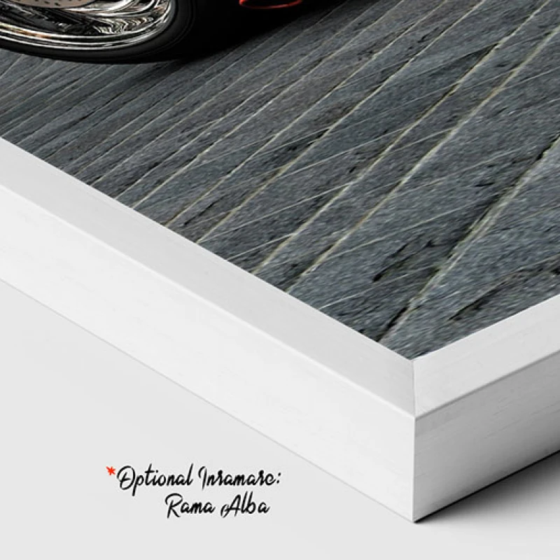 Motocicleta custom chopper - Tablou auto moto