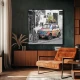Masinuta cu grafiti - Tablou auto moto