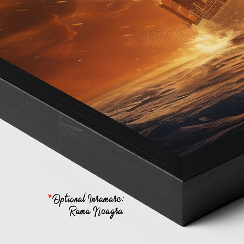 Splendoare de Foc și Apa - Tablou naval