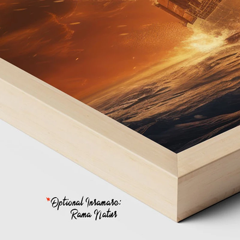 Splendoare de Foc și Apa - Tablou naval