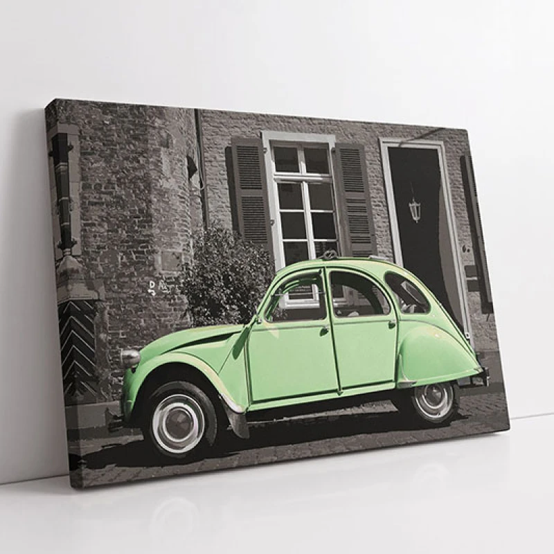 Capodopera Retro - Tablou auto