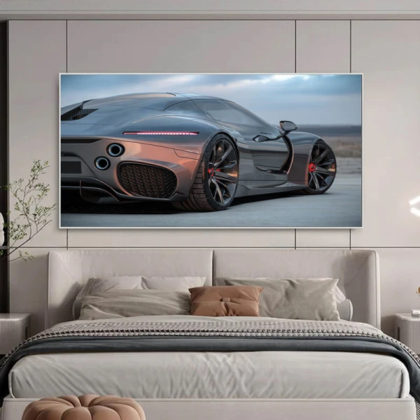 Eleganta Crepusculara - Tablou auto