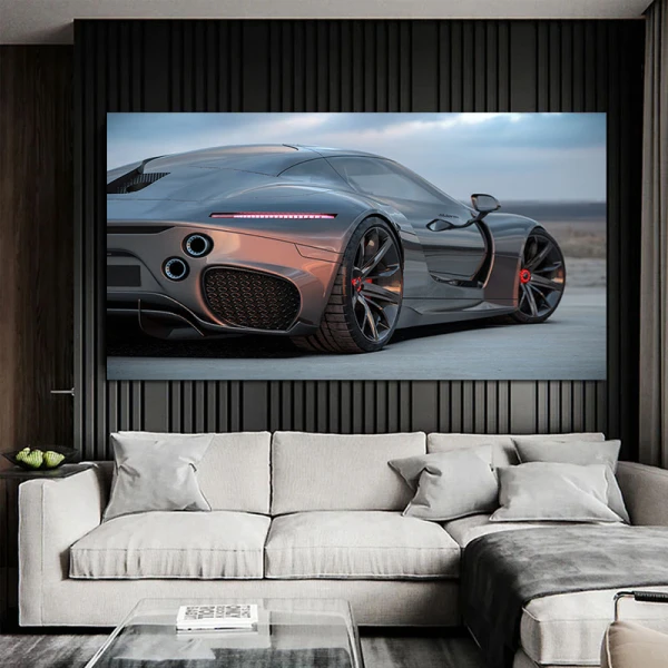 Eleganta Crepusculara - Tablou auto