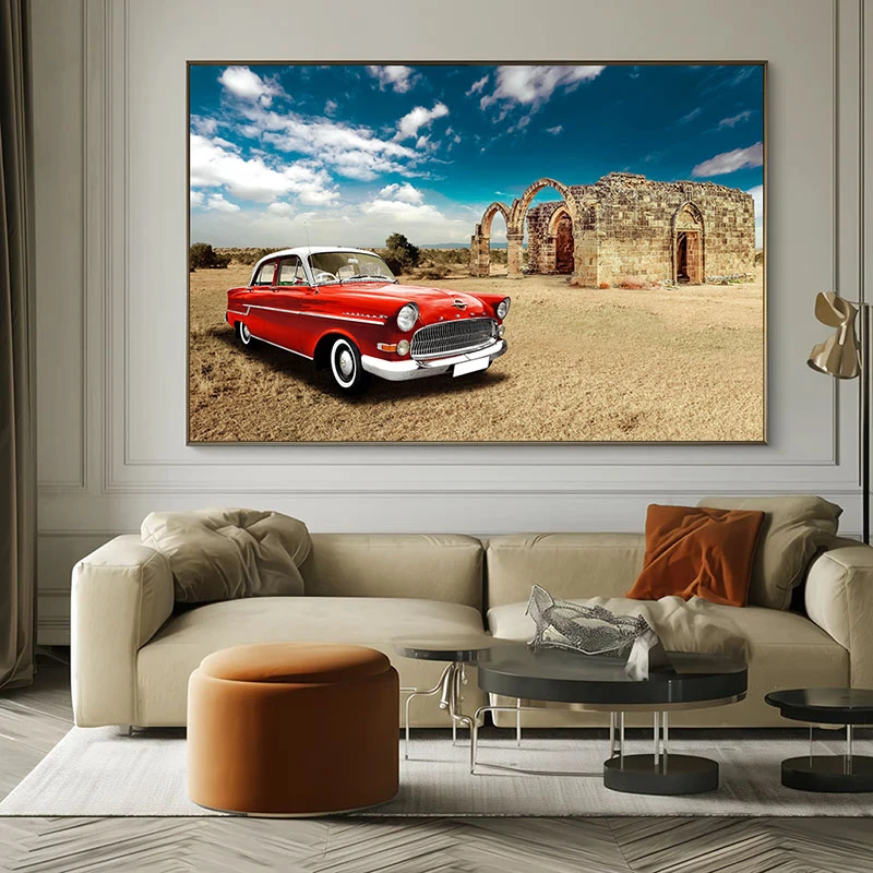 Contrast de Epoci - Tablou auto