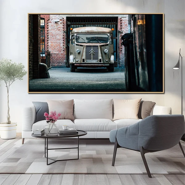 Lucruri Vechi cu Farmec Nou - Tablou auto