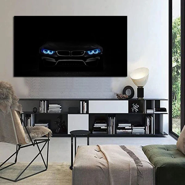 Furia Nocturna - Tablou auto