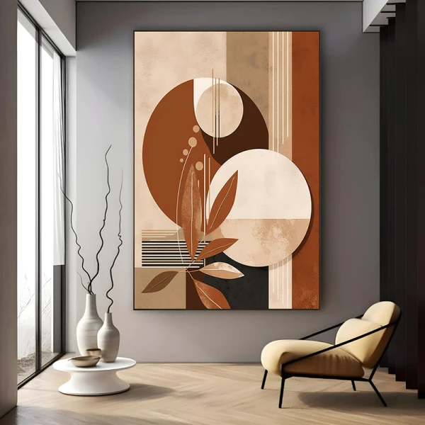 Fuziunea Spatiului Abstract - Tablouri Boeme