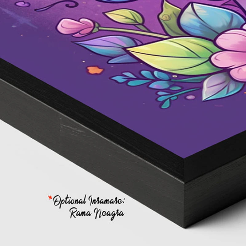 Pisica cu par albastru - Tablou camera copiilor