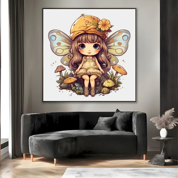 Zana Ciupercuta - Tablou camera copiilor