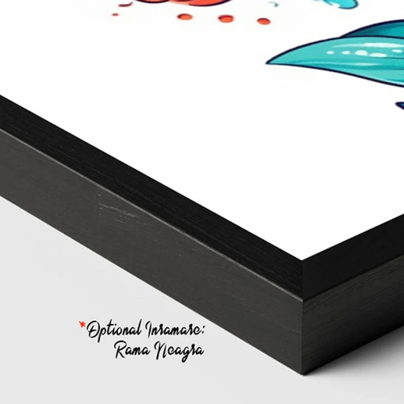 Sirena Albastrica - Tablou camera copiilor